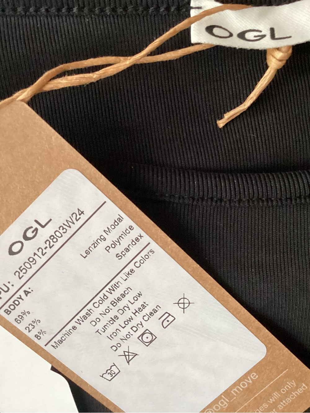 OGL BATWING BOATNECK TOP NWT - Picture 3 of 3